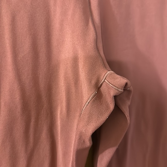 Offline by Aerie Crossover Real Me High Rise 7/8 Leggings Rose Pink Medium - Picture 8 of 12